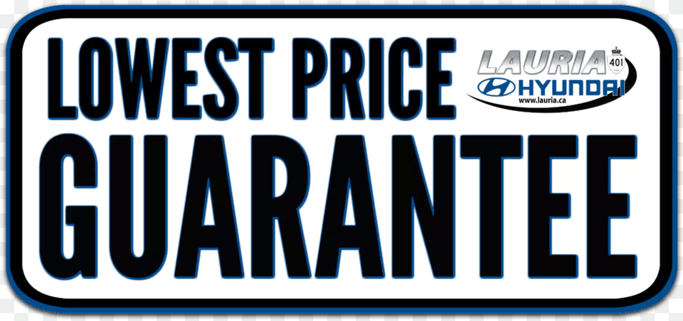 Lowest Price Guaranteed Logo Human Action, License Plate, Transportation, Vehicle Free Png Download