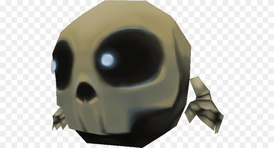 Lowpoly Skull, Alien Free Png