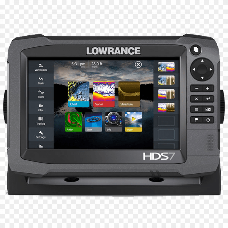Lowrance Hds 7 Touch, Computer Hardware, Electronics, Hardware, Monitor Free Png