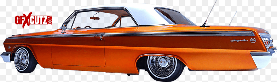 Lowrider Lowrider Car On Transparent, Wheel, Vehicle, Machine, Transportation Free Png Download