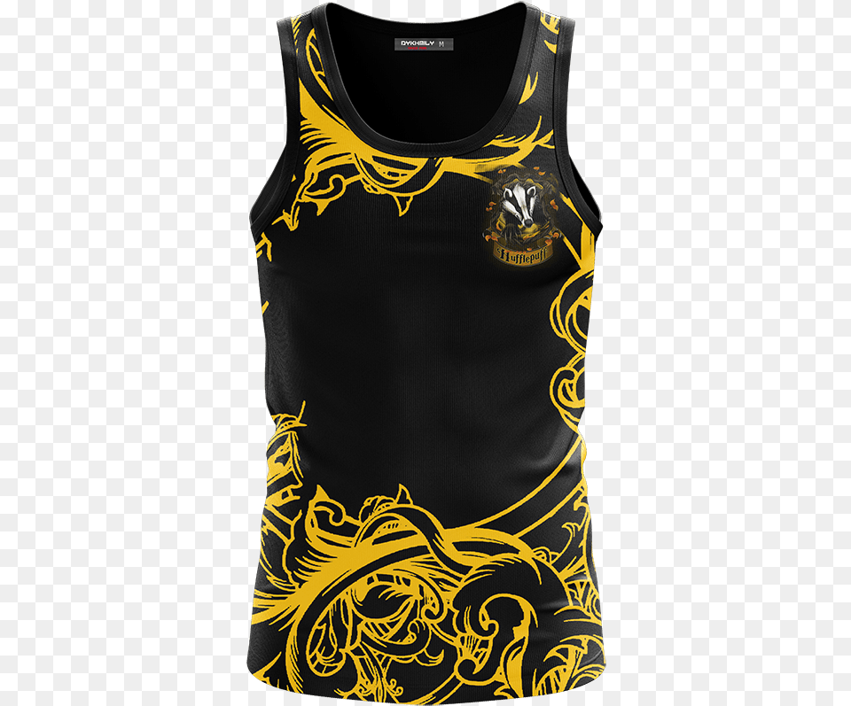 Loyal Like A Hufflepuff Harry Potter 3d Tank Top Active Tank, Clothing, Tank Top, Shirt Free Transparent Png