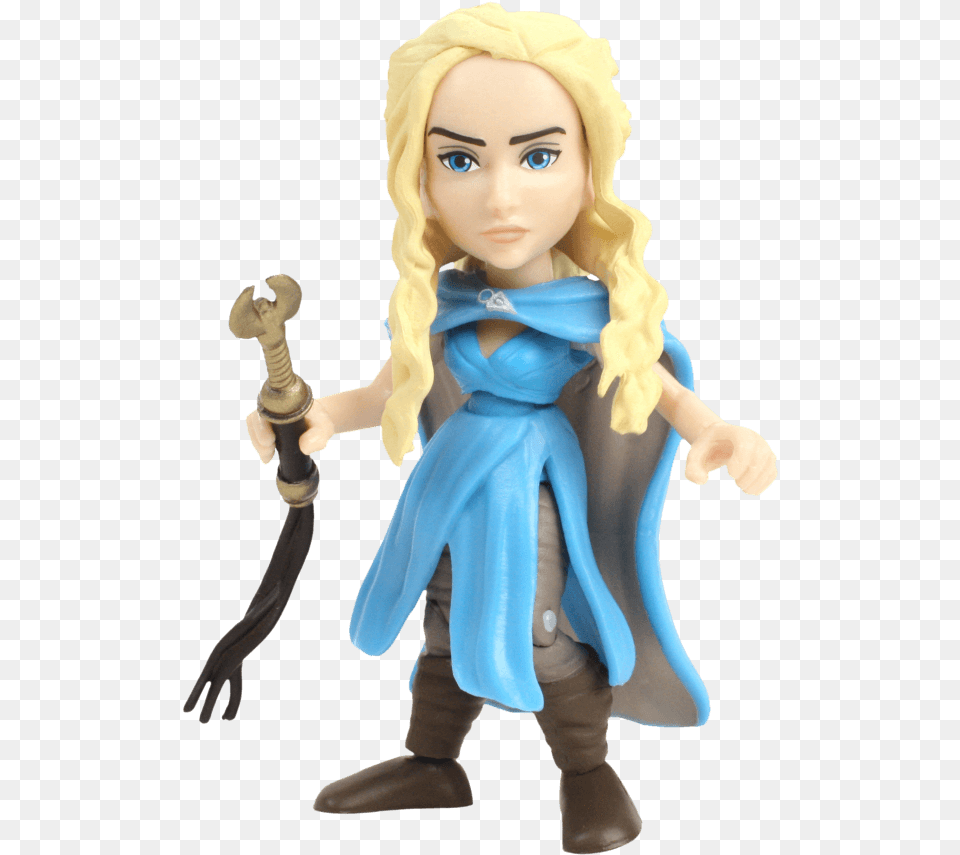 Loyal Subjects X Game Of Thrones Action Vinyl Figure Daenerys Targaryen, Doll, Toy, Face, Head Png Image