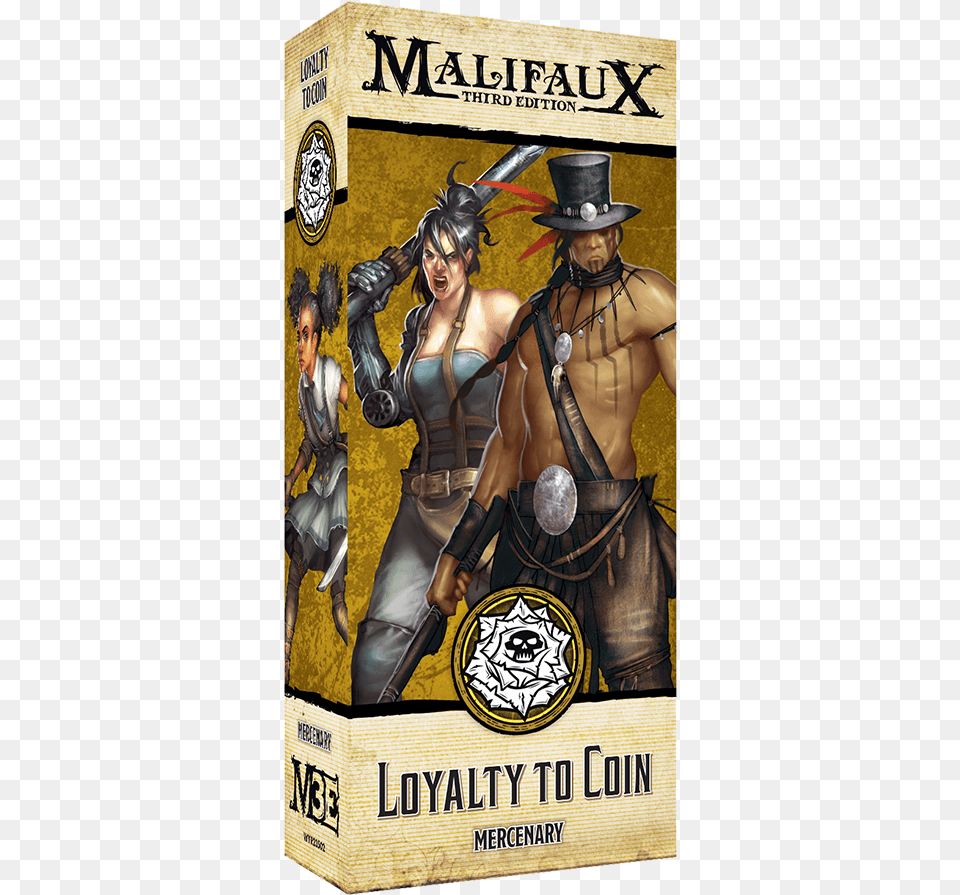 Loyalty To Coin Malifaux, Adult, Book, Female, Male Free Png Download