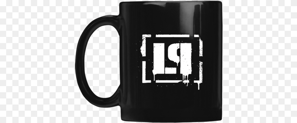 Lp Album Heat Changing Mug Lp Linkin Park Logo, Cup, Beverage, Coffee, Coffee Cup Free Transparent Png