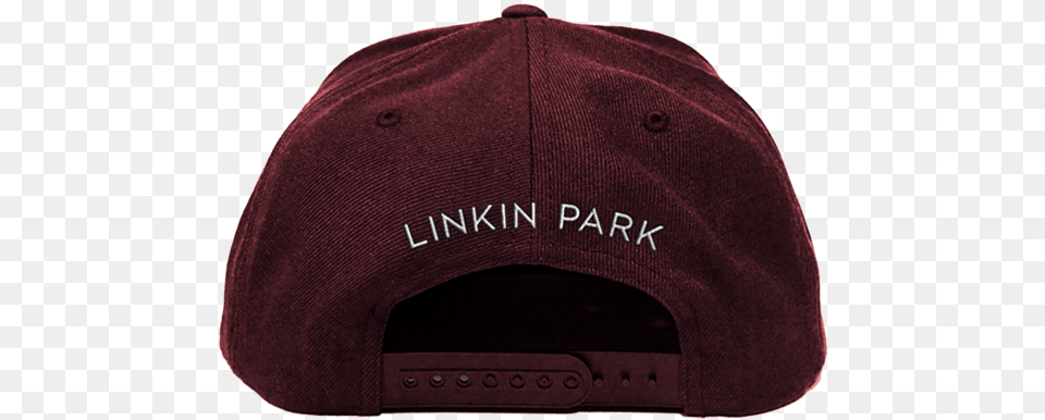Lp Hex Logo Maroon Snapback Hat Baseball Cap, Baseball Cap, Clothing Free Png