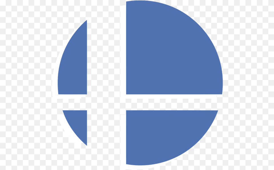 Lphs Smash Brothers Club Blue Smash Ball Logo, Cross, Symbol Free Png Download