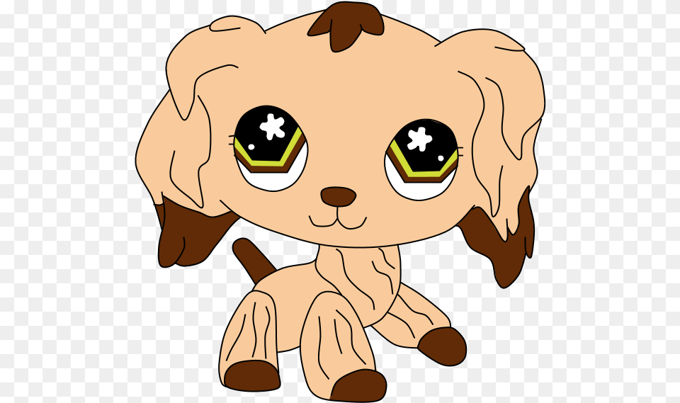 Lps Cocker Spaniel Drawing Clipart Lps Cocker Spaniel Drawing, Plush, Toy, Baby, Person Png Image