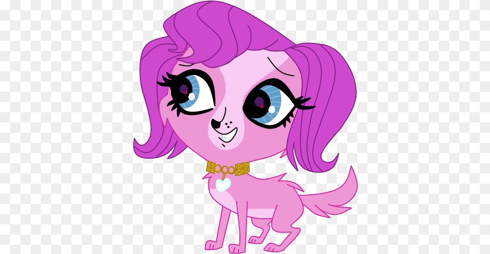 Lps Gail Vector By Emilynevla Cartoon, Purple, Book, Comics, Publication Free Png Download