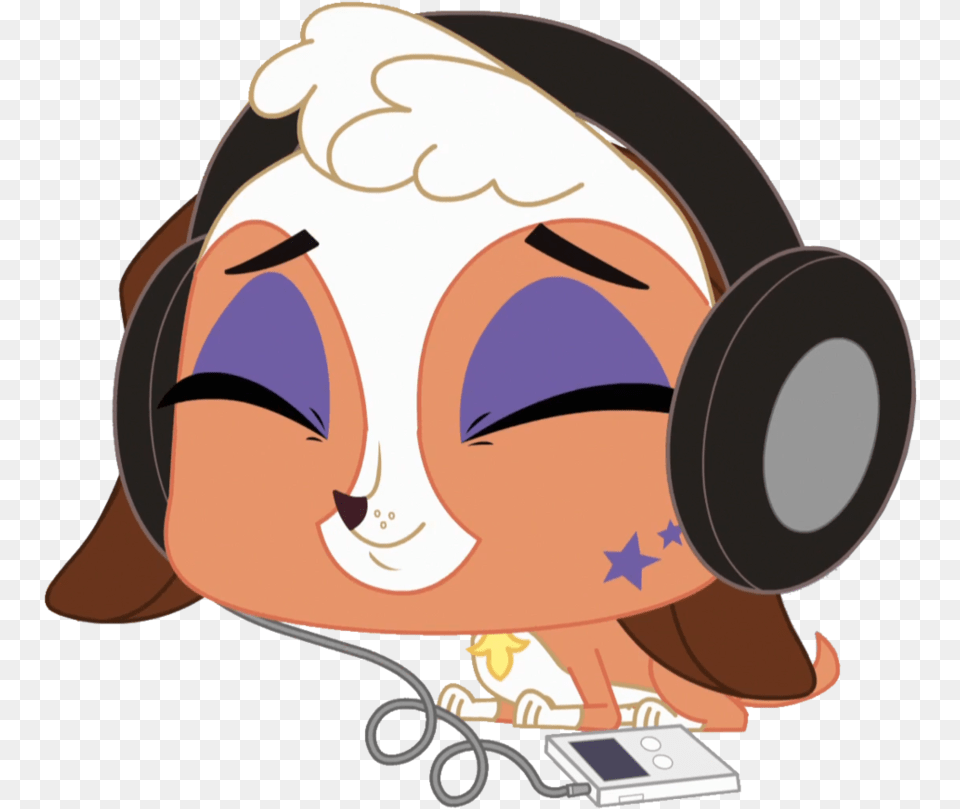 Lps Heidi With Headphones Vector By Varg45 Lps Heidi, Baby, Person, Electronics, Face Free Transparent Png