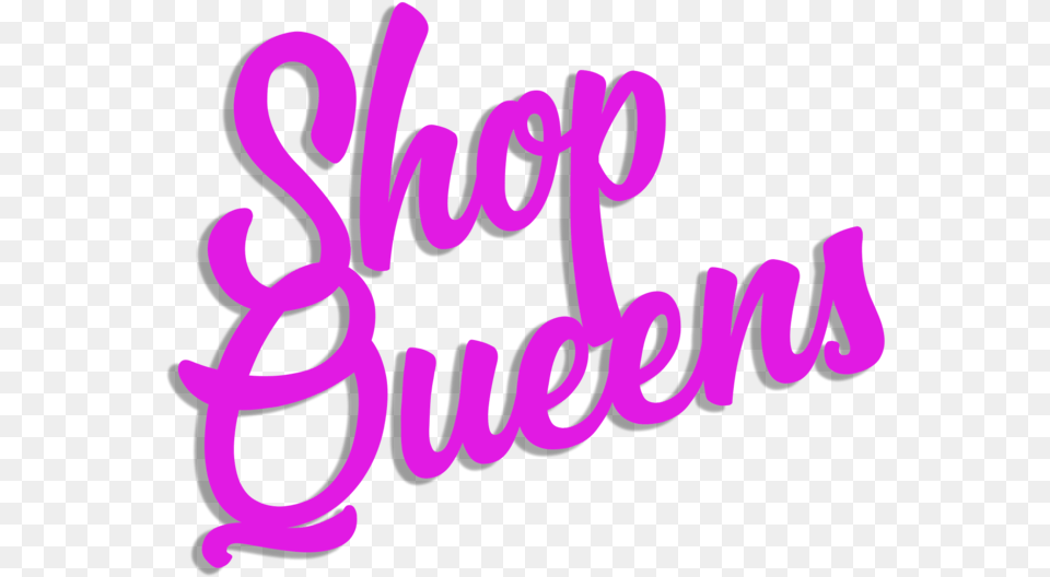 Lqm Shop Queens Logo Calligraphy, Text, Purple, Dynamite, Weapon Png Image