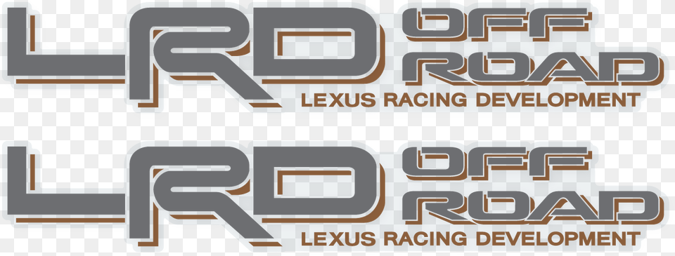 Lrd Lexus Racing Development Decal Toyota Racing Development, Logo, Text, Art Free Png