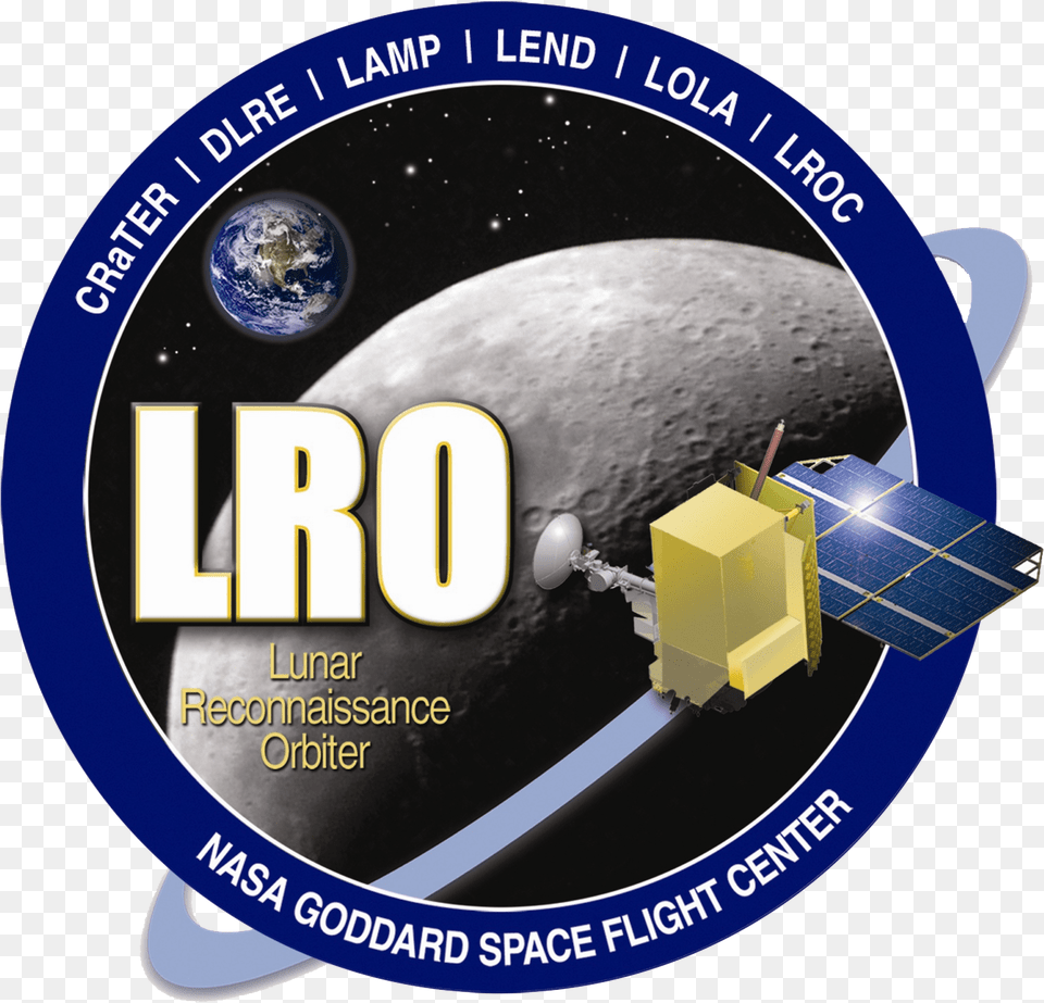 Lro Mission Logo 01 Lunar Reconnaissance Orbiter Logo, Astronomy, Outer Space Png