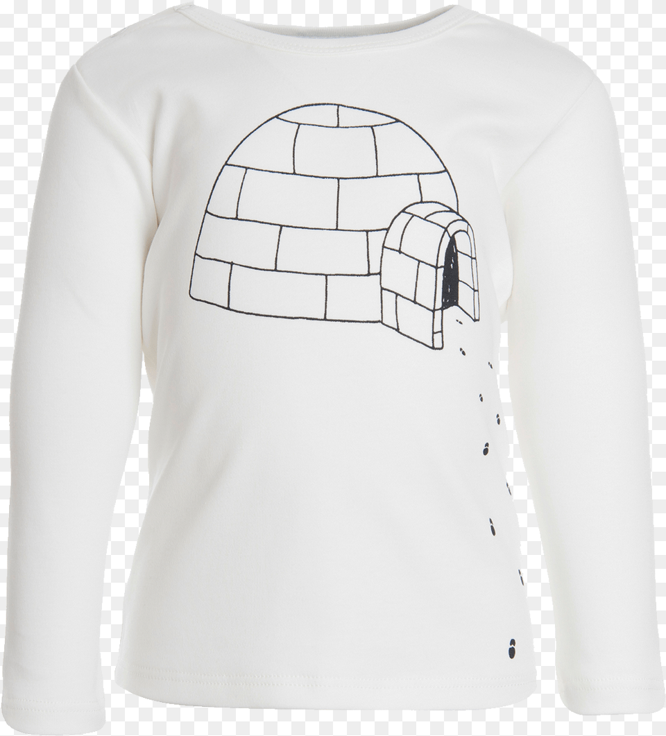 Ls Igloo T Shirt, Clothing, Long Sleeve, Nature, Outdoors Free Png Download