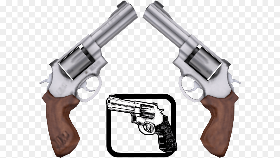 Ls Rp Revolver Skin, Firearm, Gun, Handgun, Weapon Png Image