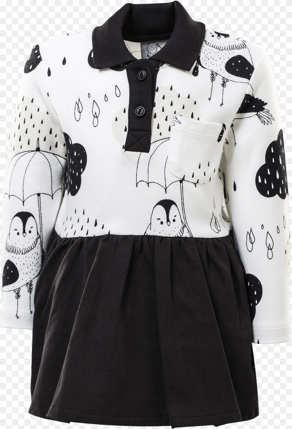 Ls Shirt Waist Kids Dress Miniskirt, Blouse, Clothing, Sleeve, Long Sleeve Free Png Download