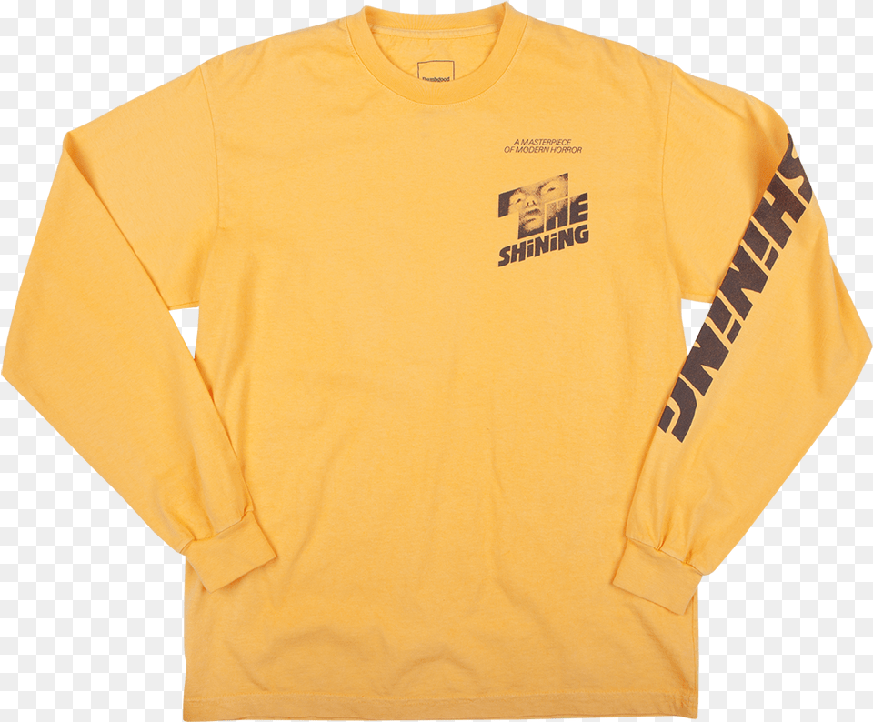 Ls The Shining Masterpiece Tee Gold, Clothing, Long Sleeve, Sleeve, T-shirt Free Png Download