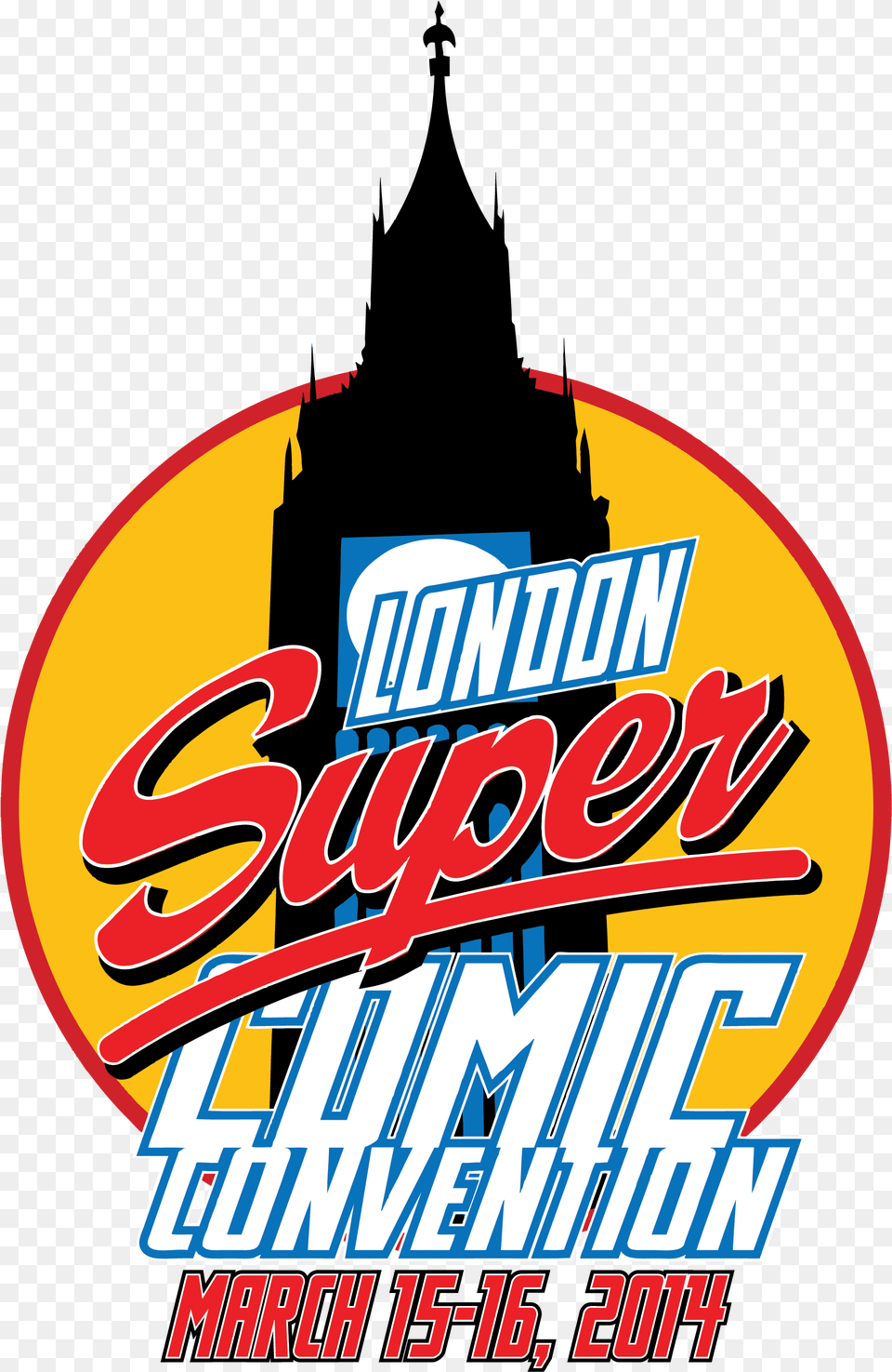 Lscc 2014 Logo With Date Rgb 300dpi London Super Comic Convention, Advertisement, Poster Png