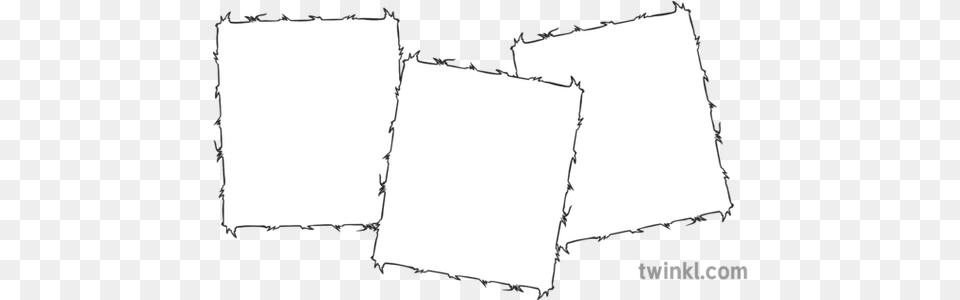 Lsd Black And White Ilustracin Sketch, Barbed Wire, Wire Free Transparent Png