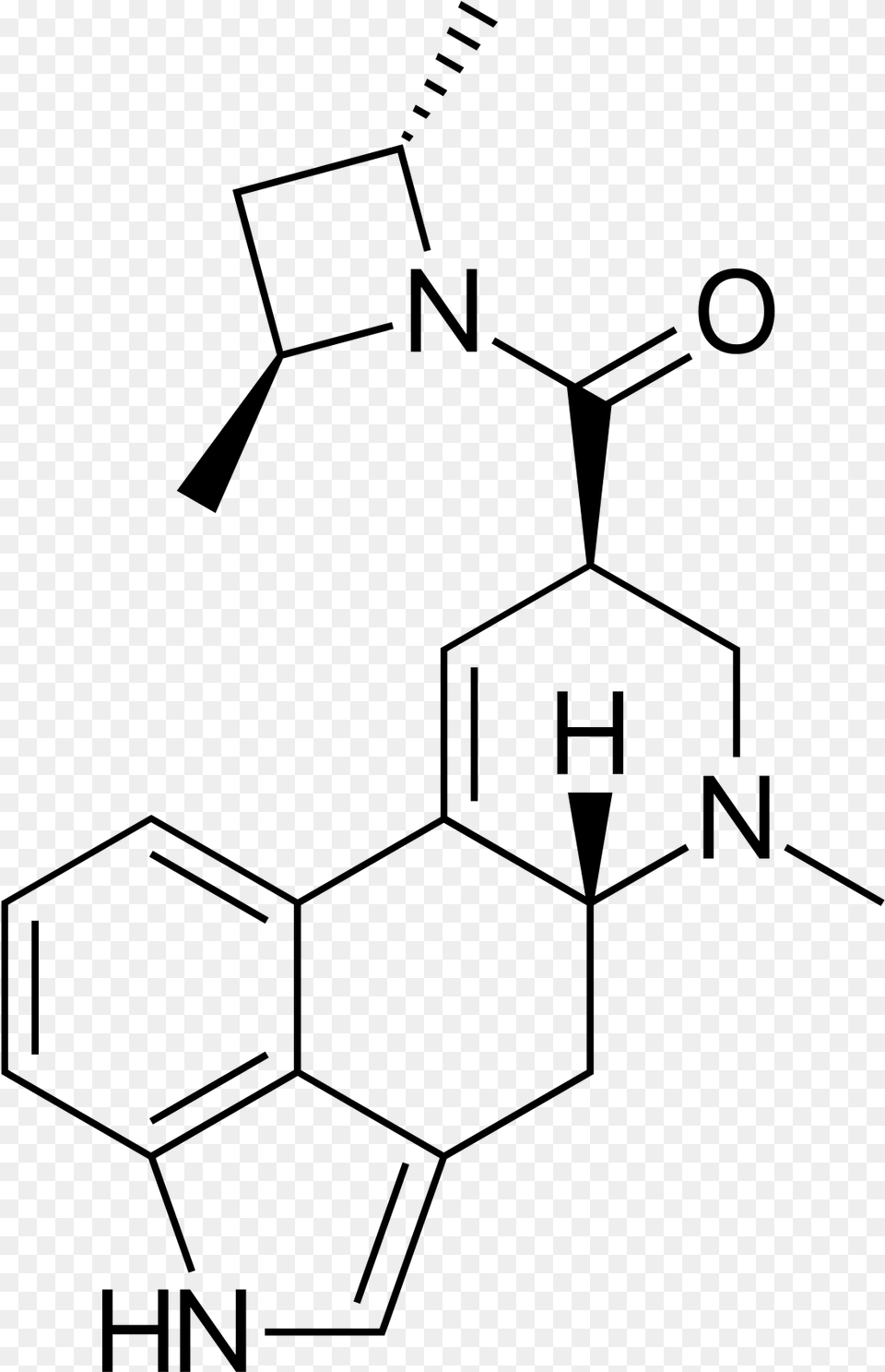 Lsd Chemical Structure, Gray Free Transparent Png
