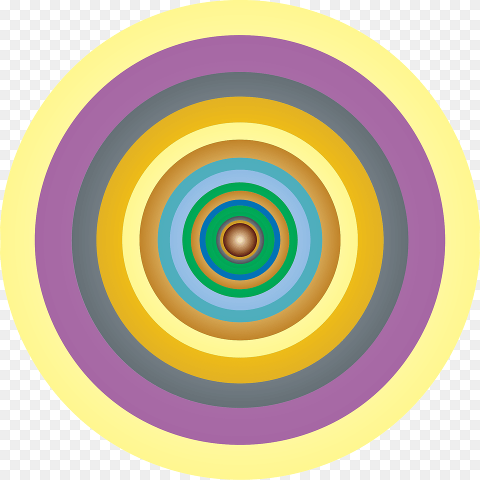 Lsd Circle Clipart, Spiral, Disk Png Image