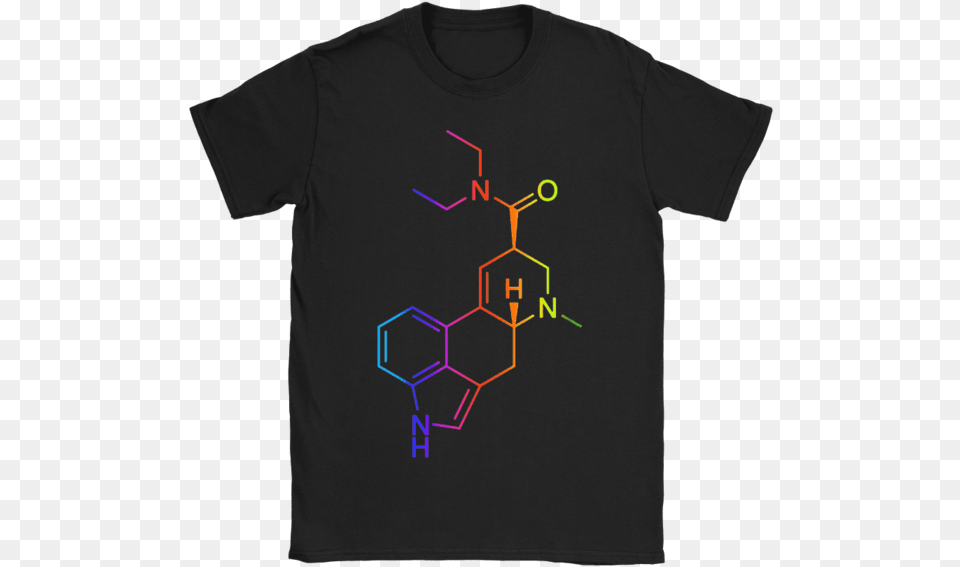 Lsd Rainbow Molecule Shirts Nfl, Clothing, T-shirt Png