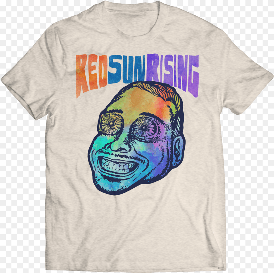 Lsd Watercolor Tee Statement T Shirt Lazada, Clothing, T-shirt, Person, Face Png Image