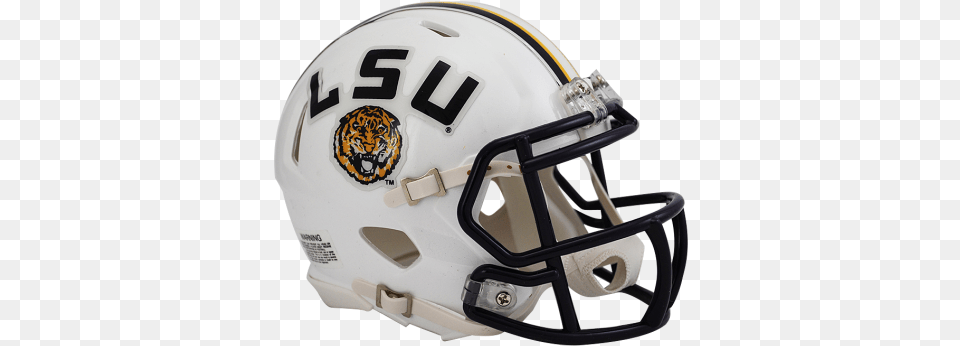 Lsu Football Transparent Footballpng Images Pluspng Lsu Helmet, American Football, Football Helmet, Sport, Person Free Png Download