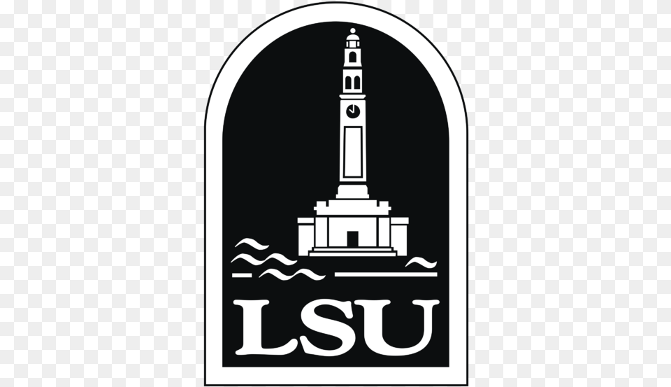 Lsu Logo, Stencil, Architecture, Building, Clock Tower Free Transparent Png