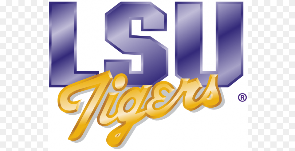 Lsu Tigers Iron Ons Lsu Tigers Logo Font, Text, Number, Symbol Free Transparent Png