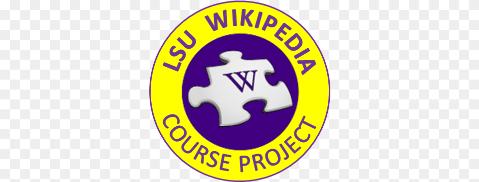 Lsu Wikipedia Course Logo Wikipedia, Badge, Symbol, Disk Free Png Download