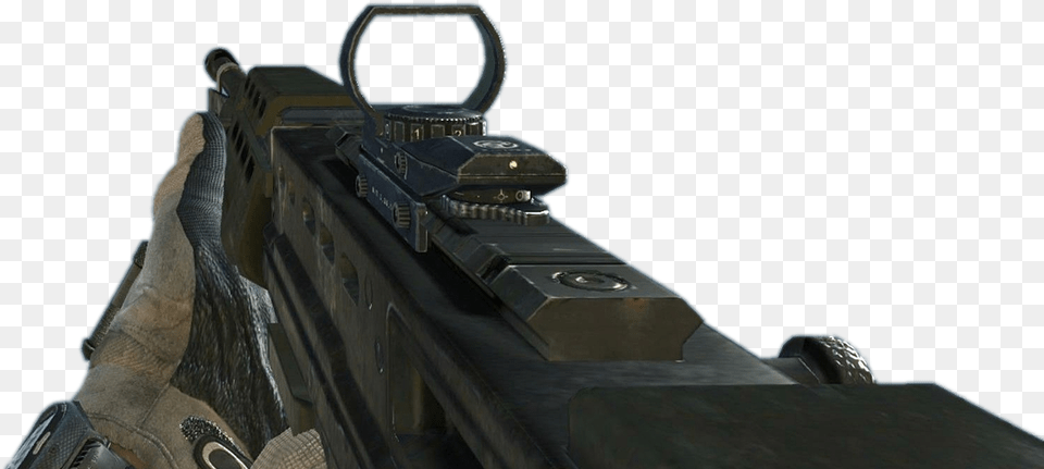 Lsw Red Dot Sight Mw3 Sight, Firearm, Gun, Rifle, Weapon Free Transparent Png