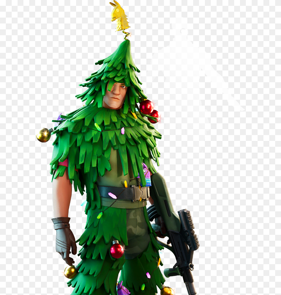 Lt Evergreen Skin Fortnite, Person, Clothing, Costume, Adult Free Png