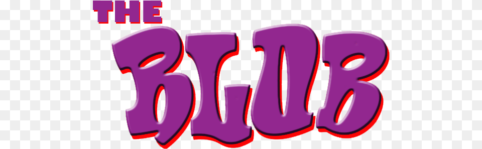 Lt The Blob The Blob, Purple, Text, Smoke Pipe, Number Png Image