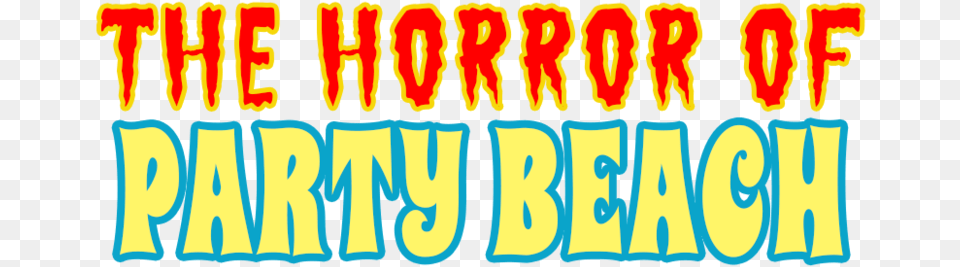 Lt The Horror Of Party Beach, Text Png Image