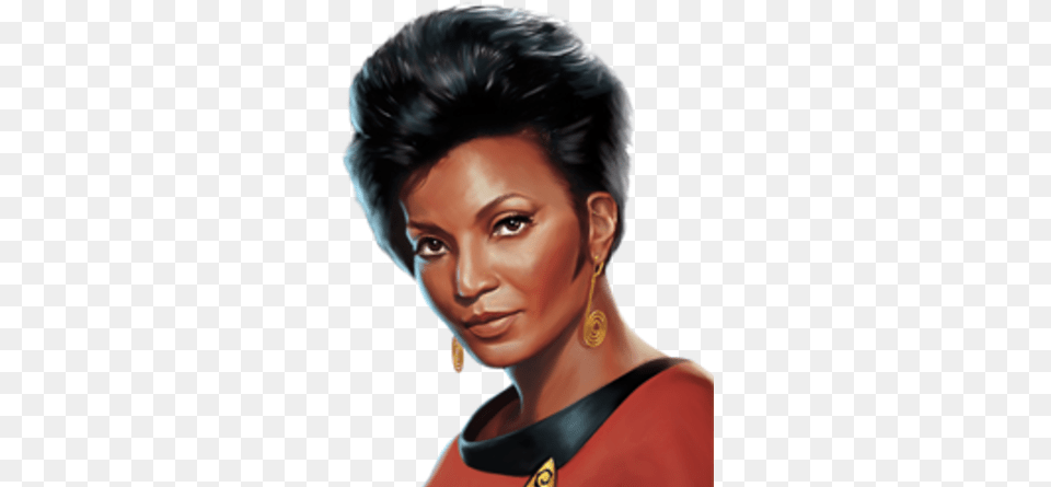 Lt Uhura Star Trek Wrath Of Gems Wikia Fandom Hair Design, Accessories, Portrait, Photography, Person Free Png