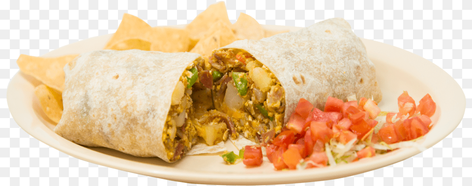 Ltcentergtbreakfast Breakfast Burrito, Food, Plate, Sandwich Png Image