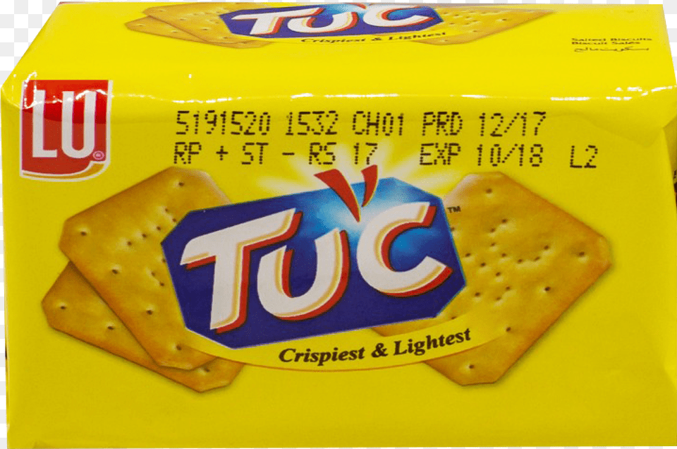 Lu Tuc Biscuit 52 Gm Tuc, Bread, Cracker, Food, Snack Png