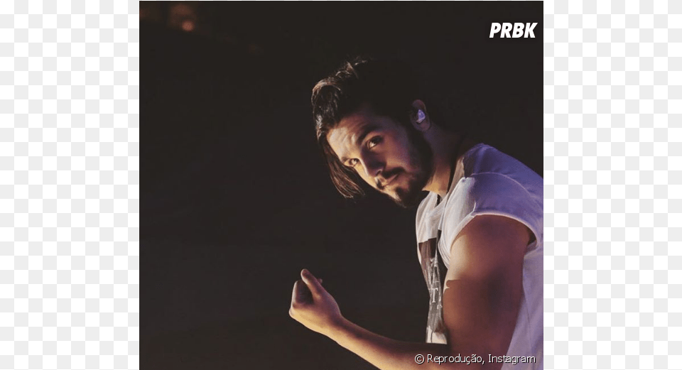 Luan Santana Publica Foto Sem Camisa Durante Viagem Luan Santana, Person, Photography, Head, Hand Free Png Download