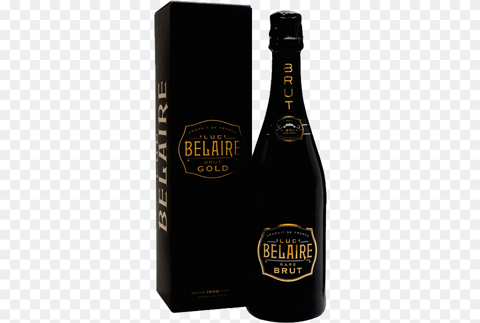Luc Belaire Rare Rose Sparkling Wine, Alcohol, Beer, Beverage, Bottle Free Png