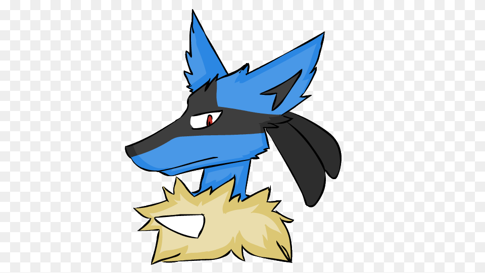 Lucario Headshot, Animal, Bird, Jay, Fish Free Png