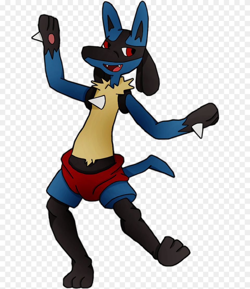 Lucario Jungle Image Lucario, Baby, Cartoon, Person, Book Free Transparent Png