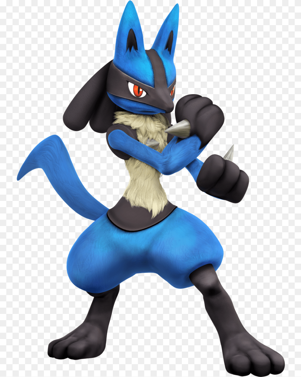 Lucario Super Smash Bros, Toy, Cartoon Free Png Download