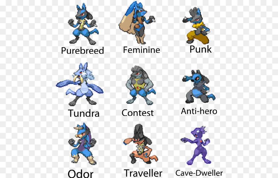 Lucario Variations Pokemon Alola Lucario, Book, Comics, Publication, Baby Png Image