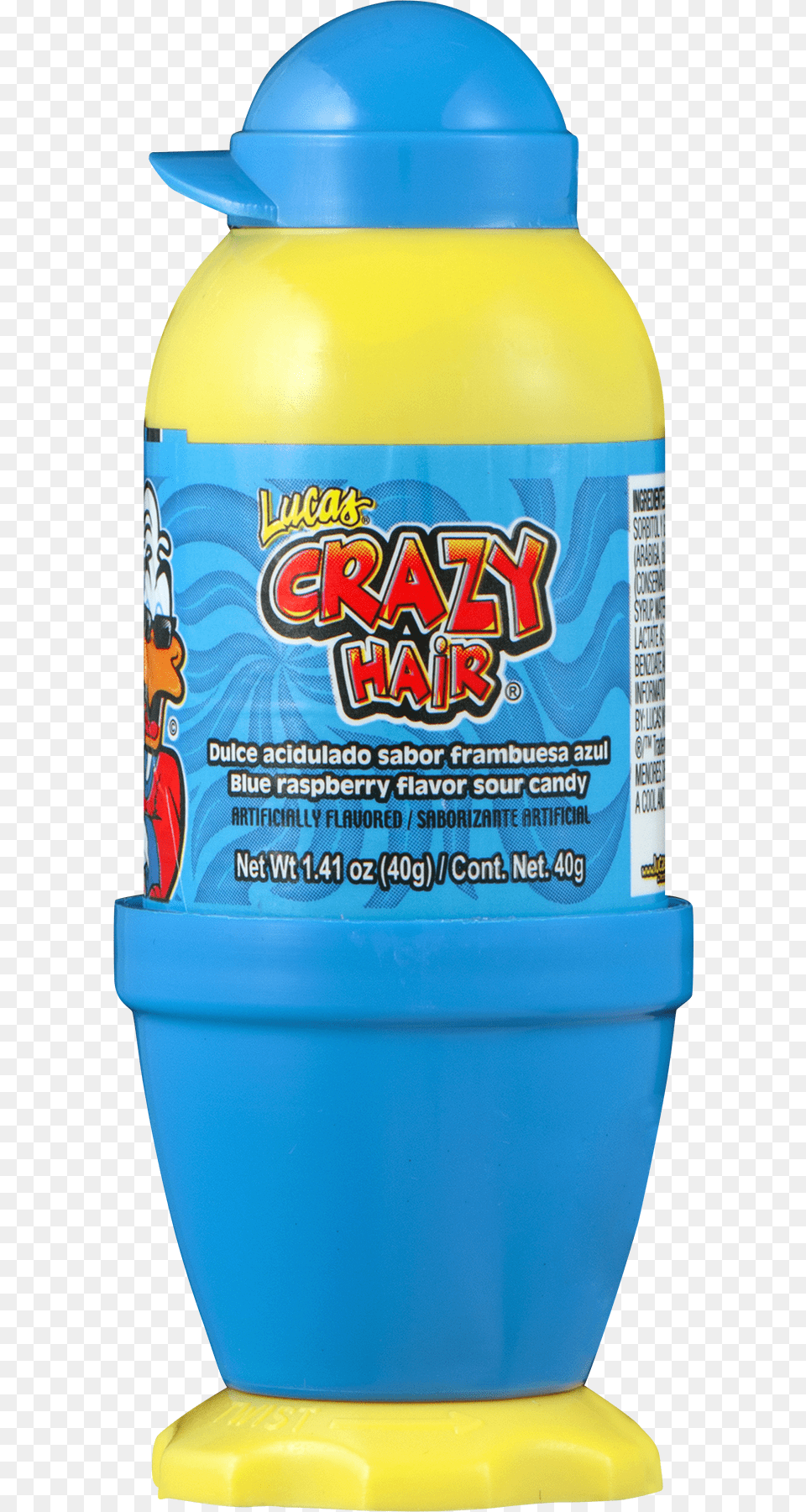 Lucas Crazy Hair Candy, Bottle, Shaker Free Transparent Png