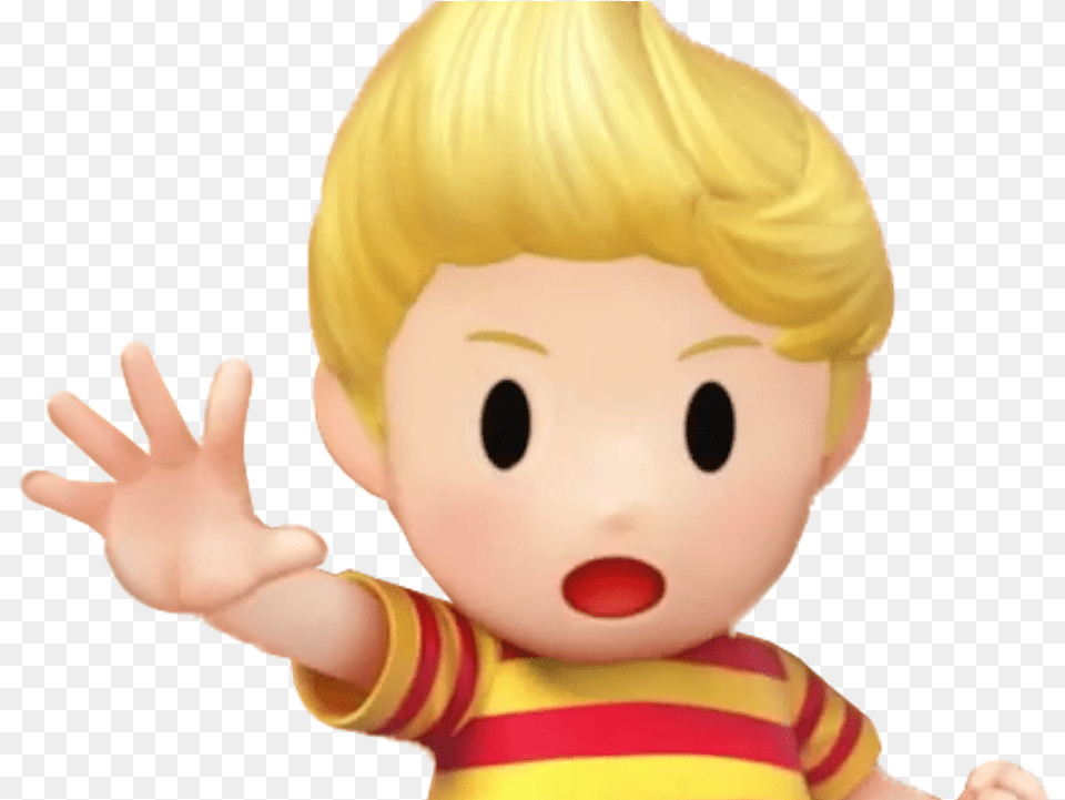 Lucas De Super Smash Bros Wii U Di Lucas Super Smash Bros, Doll, Toy, Baby, Person Free Png Download