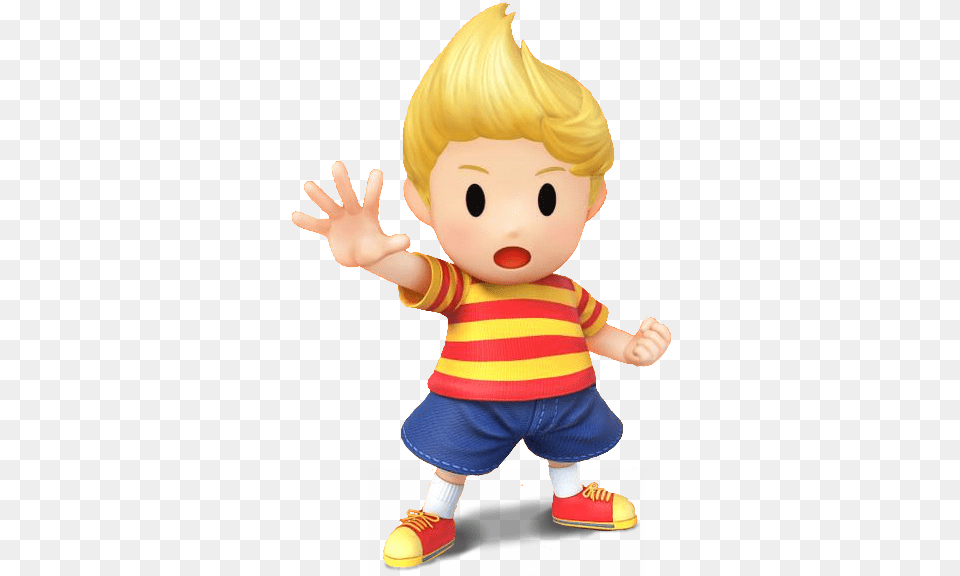 Lucas Super Smash Bros, Baby, Person, Doll, Toy Free Transparent Png