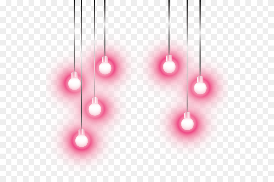Luces Rosa Rosa Luz Grunge Luces Y Vector Para, Lighting Free Png Download
