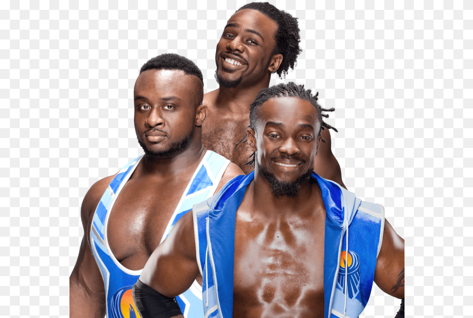 Lucha Dragons Without Mask New Day Wwe Without Background, Adult, Face, Head, Male Png Image