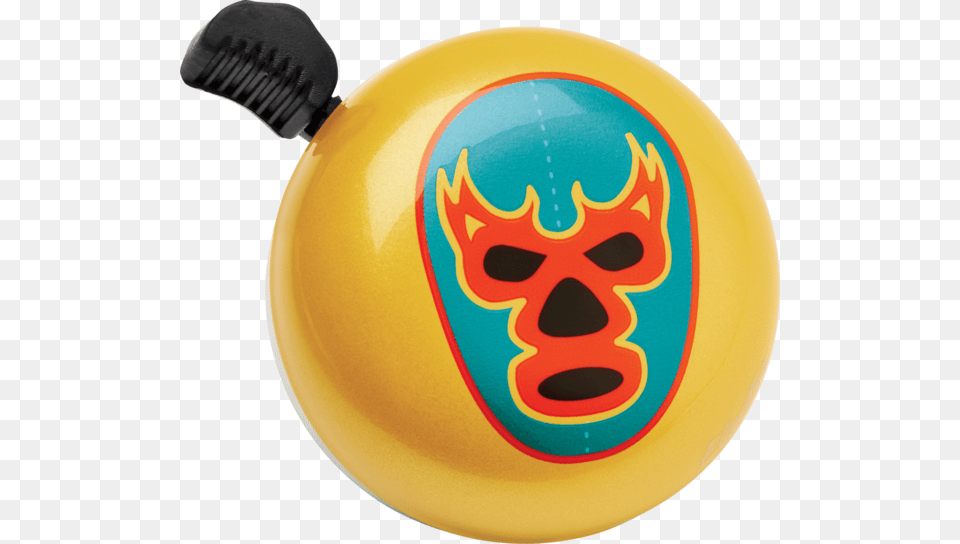 Luchador Bell Electra Domed Ringer Bell Colour Luchador, Plate Png Image