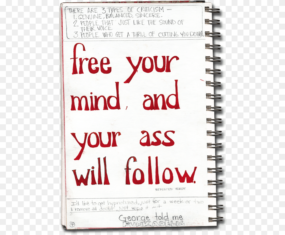 Lucian Inspired Drawing Mind And Your Ass Will, Text, Handwriting, Book, Diary Free Png Download